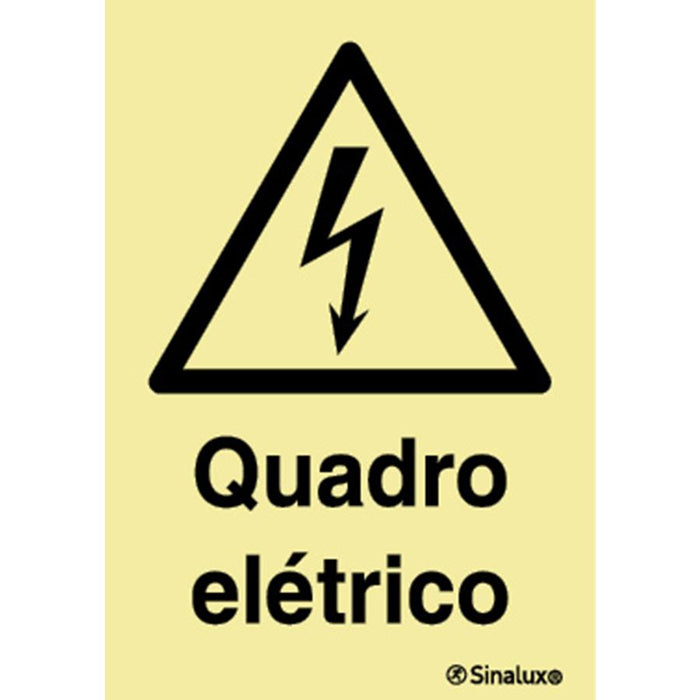 Sinalux FL/PF - Pictog. Perigo / Quadro Eléctrico