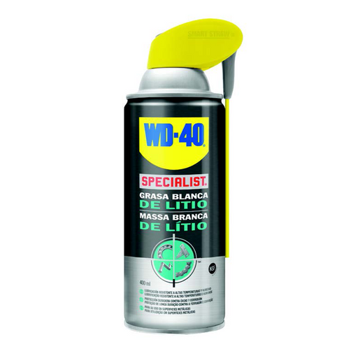 Spray Massa Branca de Lítio WD40-40 Specialist - 400ml.