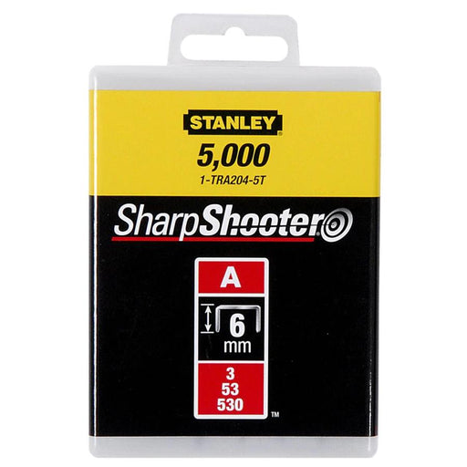 Agrafo Tipo A Stanley 5/53/530 - 6mm (1000 un)